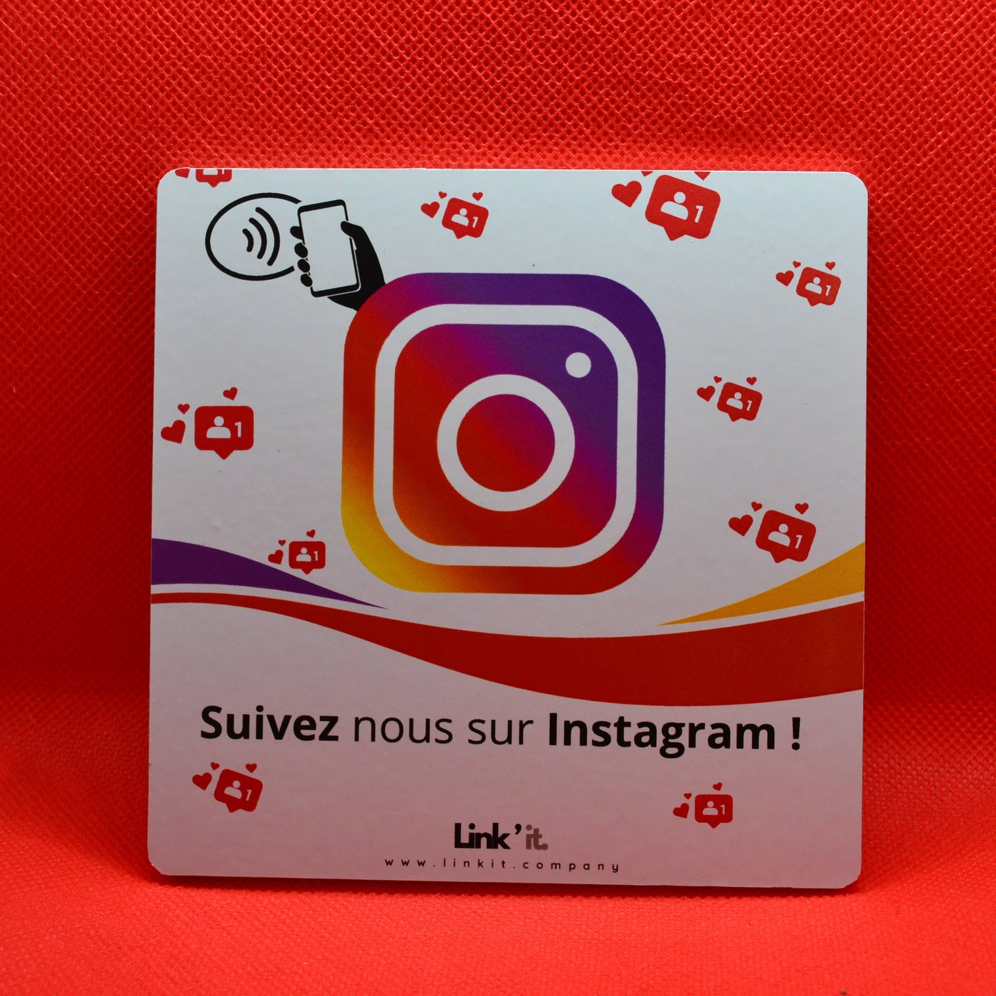 Plaque d'Ajout Instagram